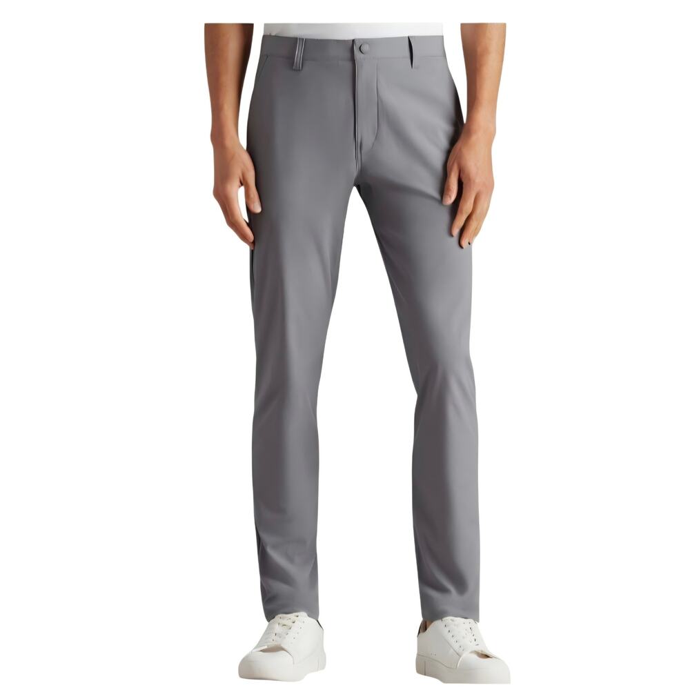 Rhone Commuter Pants Slim Fit Smoked Pearl sz 31 Straight Leg 31X30 Performance